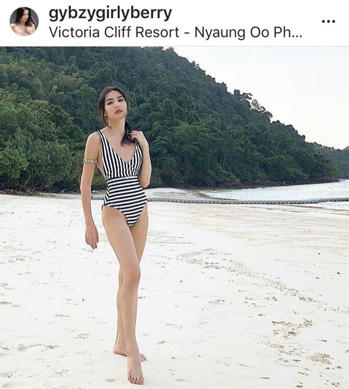 กิ๊บซี่ วนิดา ในชุดว่ายน้ำแซ่บเวอร์