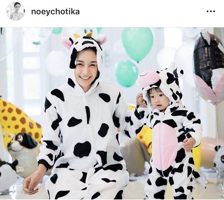 แม่เนย-น้องอคิณ แม่วัวลูกวัวน่าร้ากกก