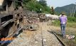 เร่งกู้ขบวนรถไฟตกราง จ.สระบุรี