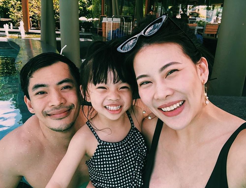 พ่อกึ้ย - น้องนาฬา - แม่แนน