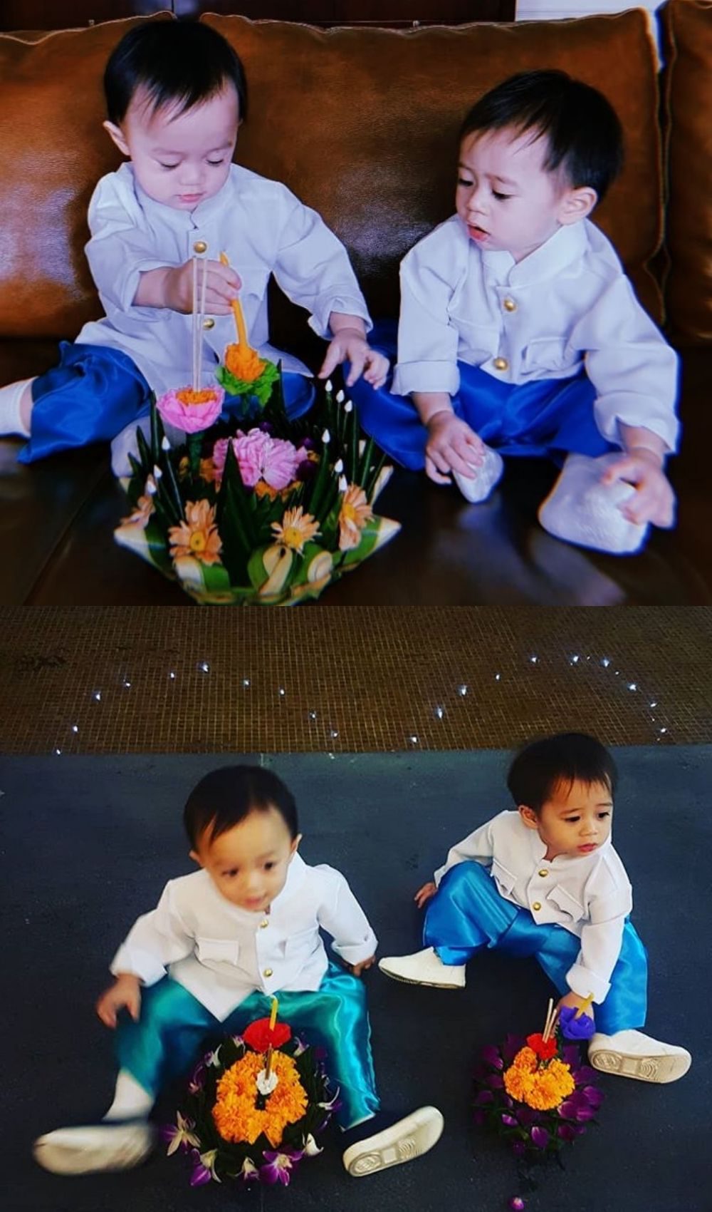 สายฟ้า-พายุ ลูกชายฝาแฝด ชมพู่-น็อต