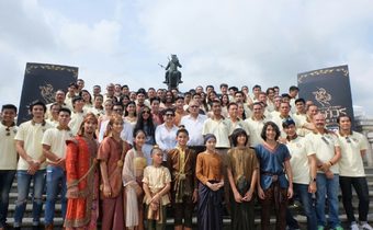 บวงสรวง “ตำนานสมเด็จพระนเรศวรมหาราชเดอะซีรีส์”