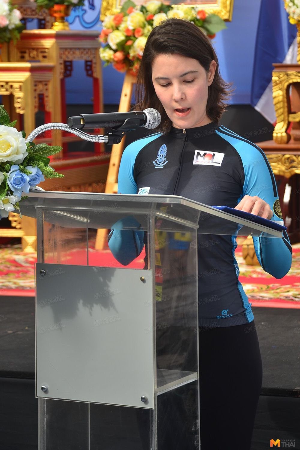 ธัญญ่า ธัญญาเรศ กล่าวในพิธี
