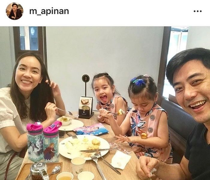 น้องฌานา-น้องฌารีน ลูกสาวฝาแฝด เอ็ม อภินันท์