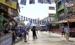 บรรยากาศงานสงกรานต์ถนนข้าวสารวันที่สอง