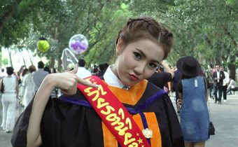 “แคท กล้วยไม้” ปลื้มจบป.ตรี คว้าเกียรตินิยมอันดับ 2