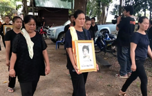 ครอบครัวสุดเศร้าเผาศพ “น้องแยม”