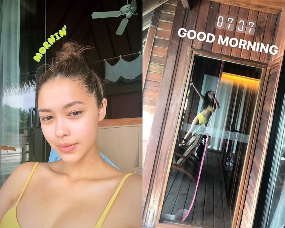 แพทริเซีย นุ่งบิกินี่อวดหุ่น