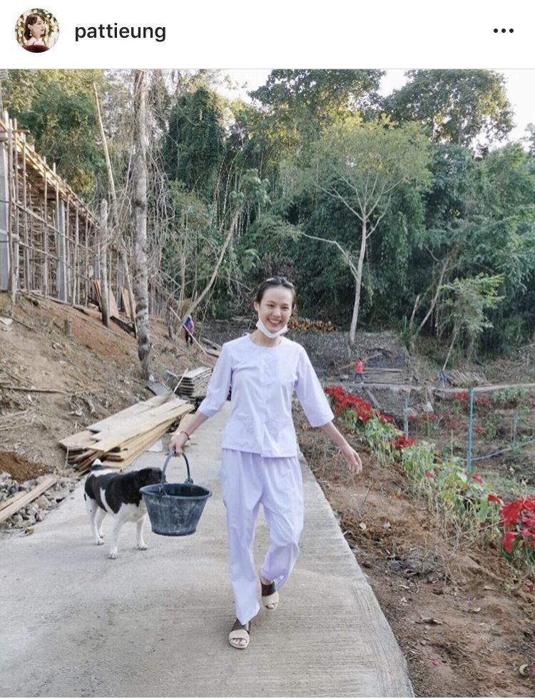 แพทตี้ อังศุมาลิน ช่วยงานวัด
