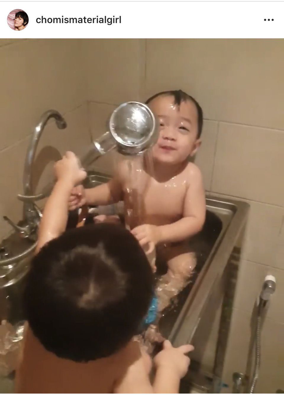 น้องสายฟ้า - น้องพายุ ลูกแม่ชมพู่