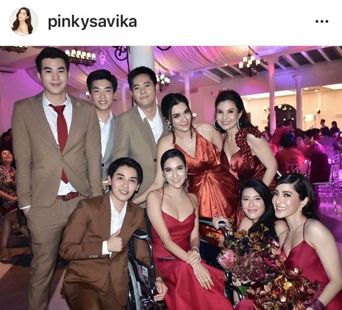 บี มาติกา - พิ้งค์กี้ สาวิกา ได้ช่อดอกไม้งานแต่ง กันต์-พลอย