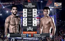 คู่ที่ 4 Superfight แสนศิริ เจ.เพาเวอร์รูฟภูเก็ต VS สลิแมน แซกโน