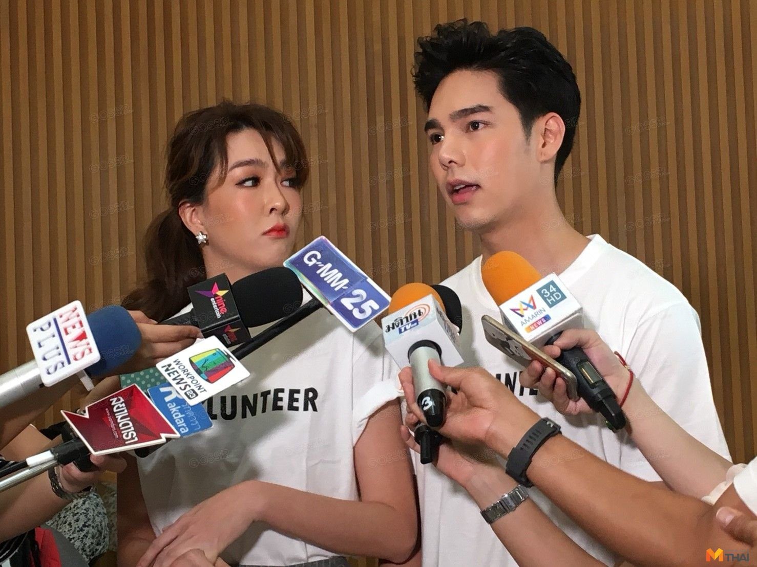 กีฟ-บูม ให้สัมภาษณ์เรื่องชาวโซเชียลด่ากีฟ