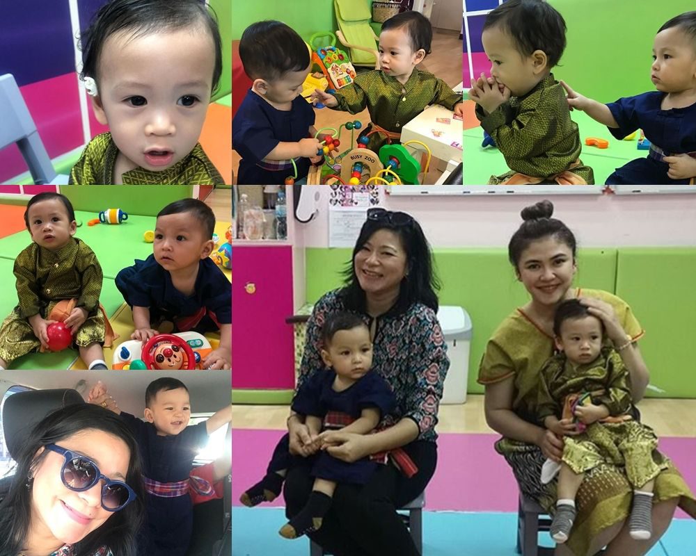 น้องมิก้า ลูกชายเรย์ แมคโดนัลด์ - น้องโพธิ์ ลูกชายชาคริต