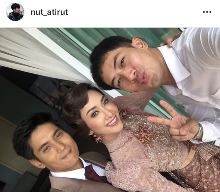 นัท อติรุจ ร่วมยินดีกับ ธันญื-ยุ้ย