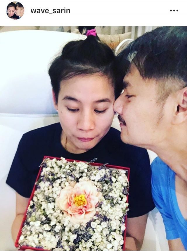 บุ้ง-เวฟ ช็อตนี้มีคนเขิน