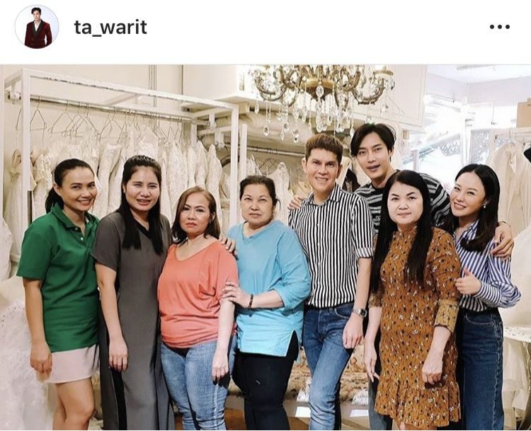 ต๊ะ-แอน เตรียมดูชุดแต่งงานแล้วจ้า