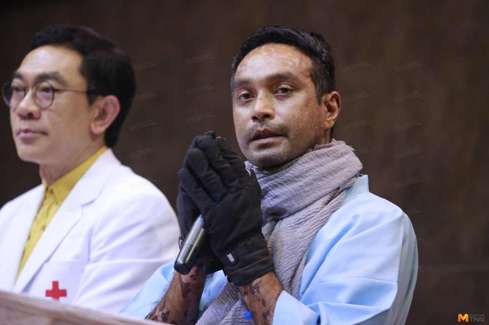 แถลงอาการป่วยโรคตุ่มน้ำพอง เมฆ วินัย