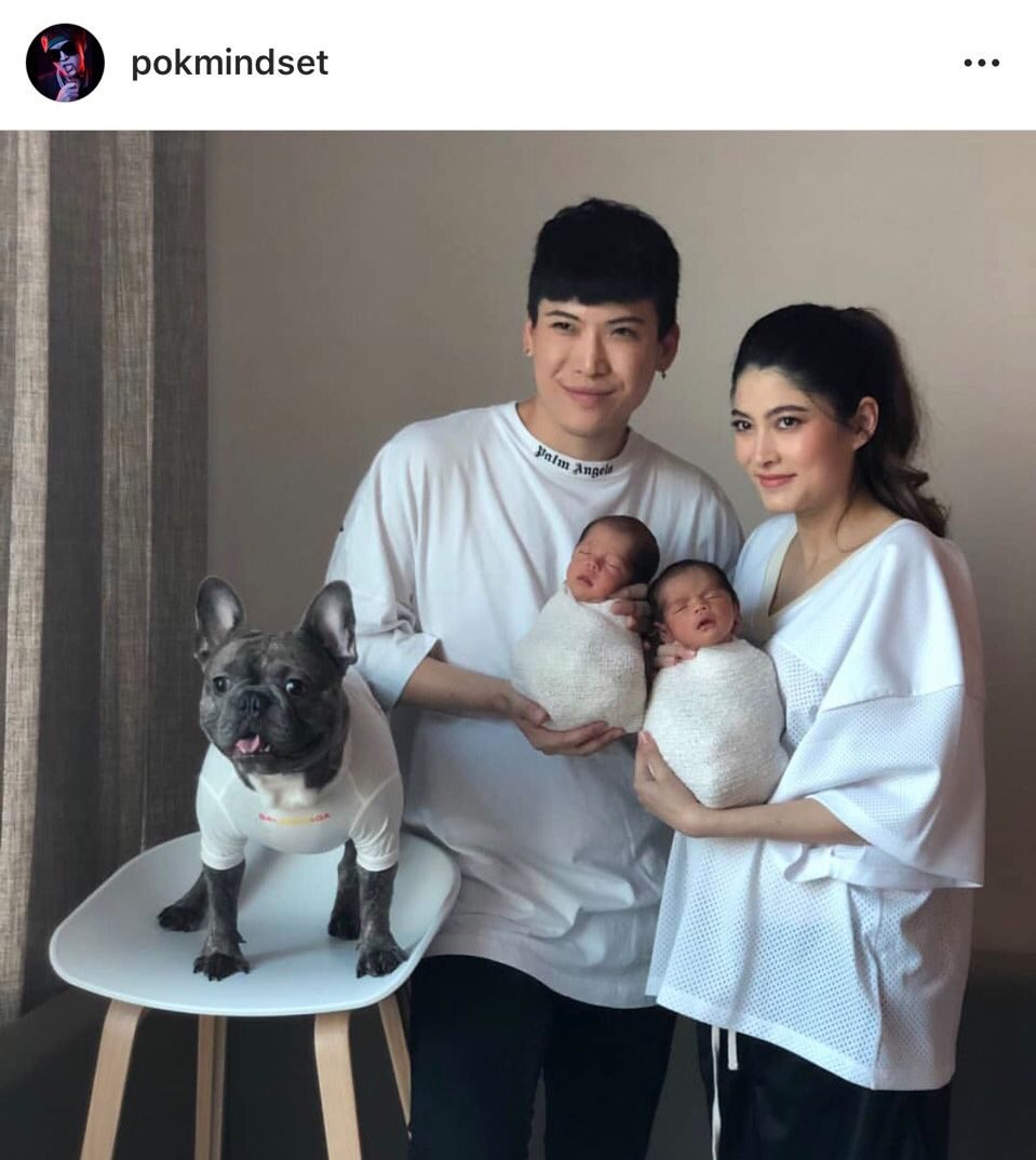 มาร์กี้ - ป๊อก กับลูกแฝด