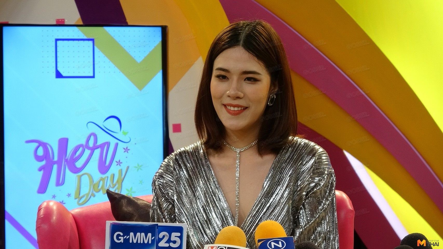 หมวยลี่ พัชมน เปิดใจกรณีไลน์หลุดคุย โป๊ป ธนวรรธน์