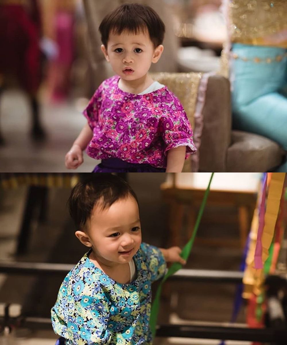 สายฟ้า - พายุ ลูกชายฝาแฝด พ่อน็อต - แม่ชมพู่