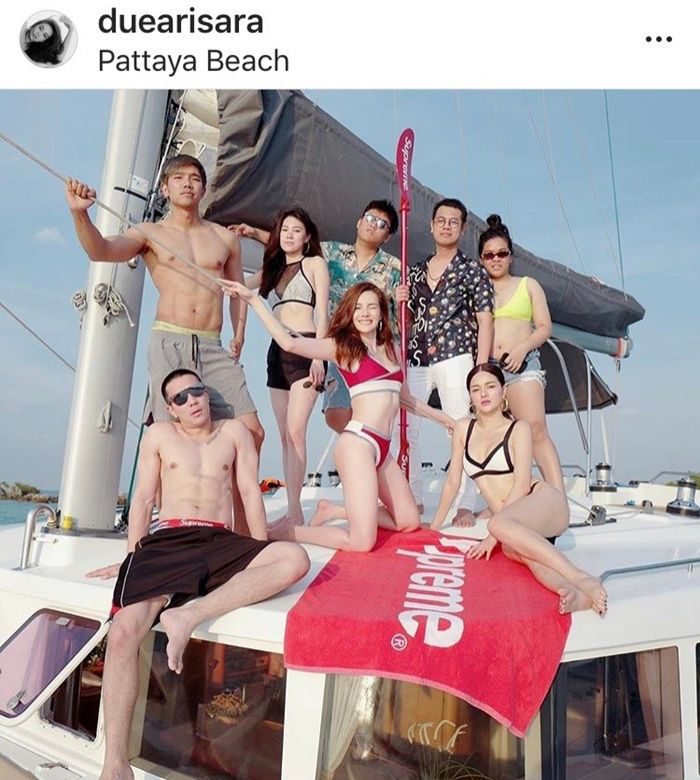 ดิว-กวาง เที่ยวทะเลกับแก๊งเพื่อน