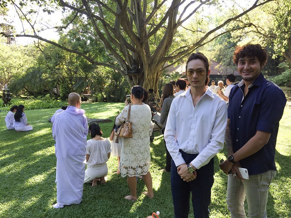 แจ๊ค ร่วมอนุโมทนาบุญ