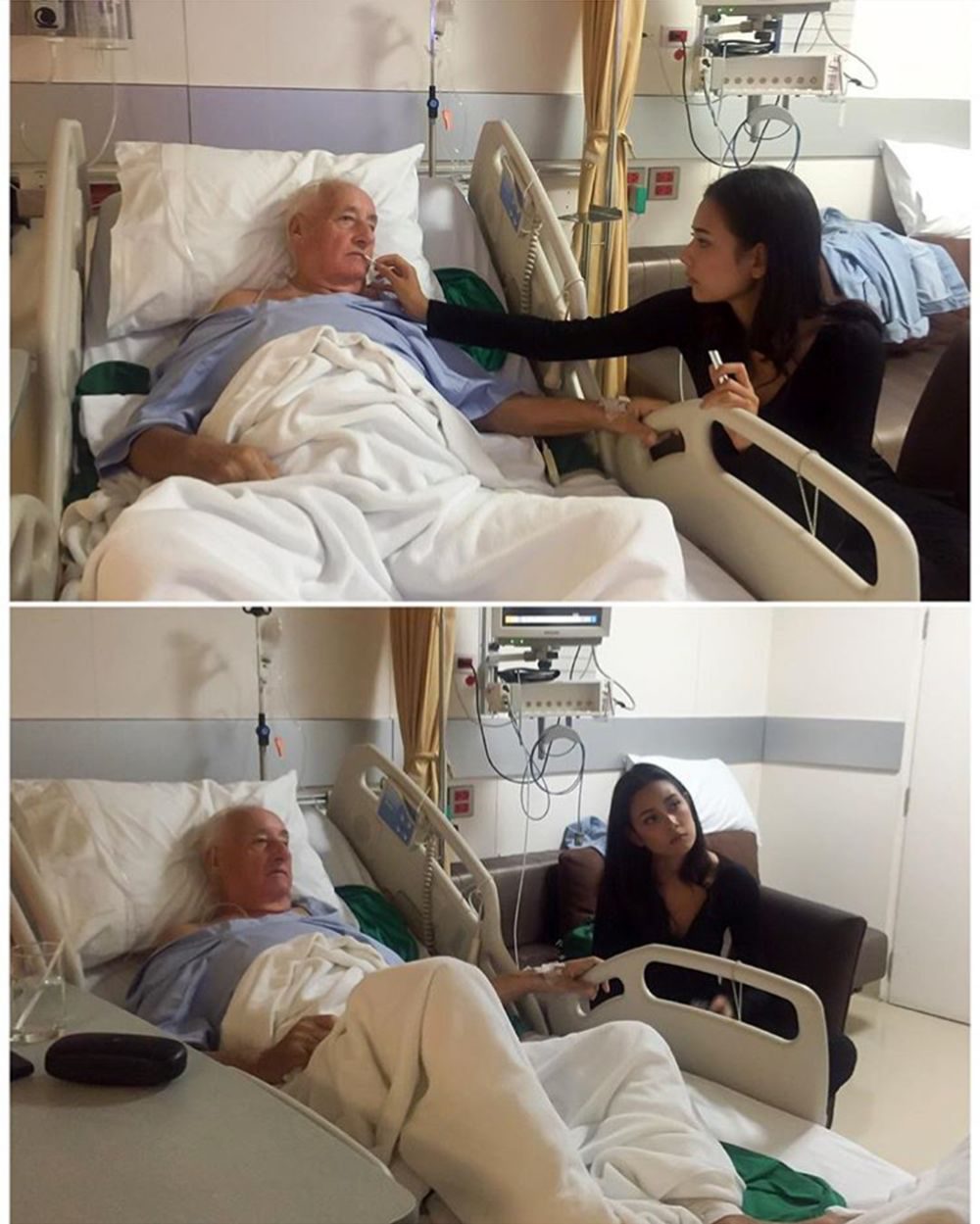 ถ่ายละครเสร็จรีบกลับมาหาคุณพ่อ