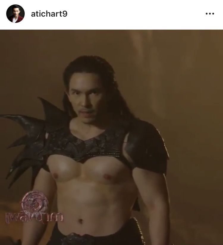 อั้ม อธิชาติ ในละคร เพลิงนาคา