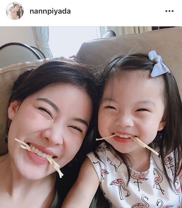 แนน ปิยะดา-น้องนาฬา คู่แม่ลูกสุดคิ้วท์