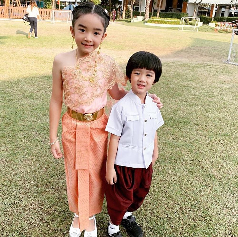 พี่ณดา-น้องณดา ลูก แม่กบ-พ่อบรู๊ค