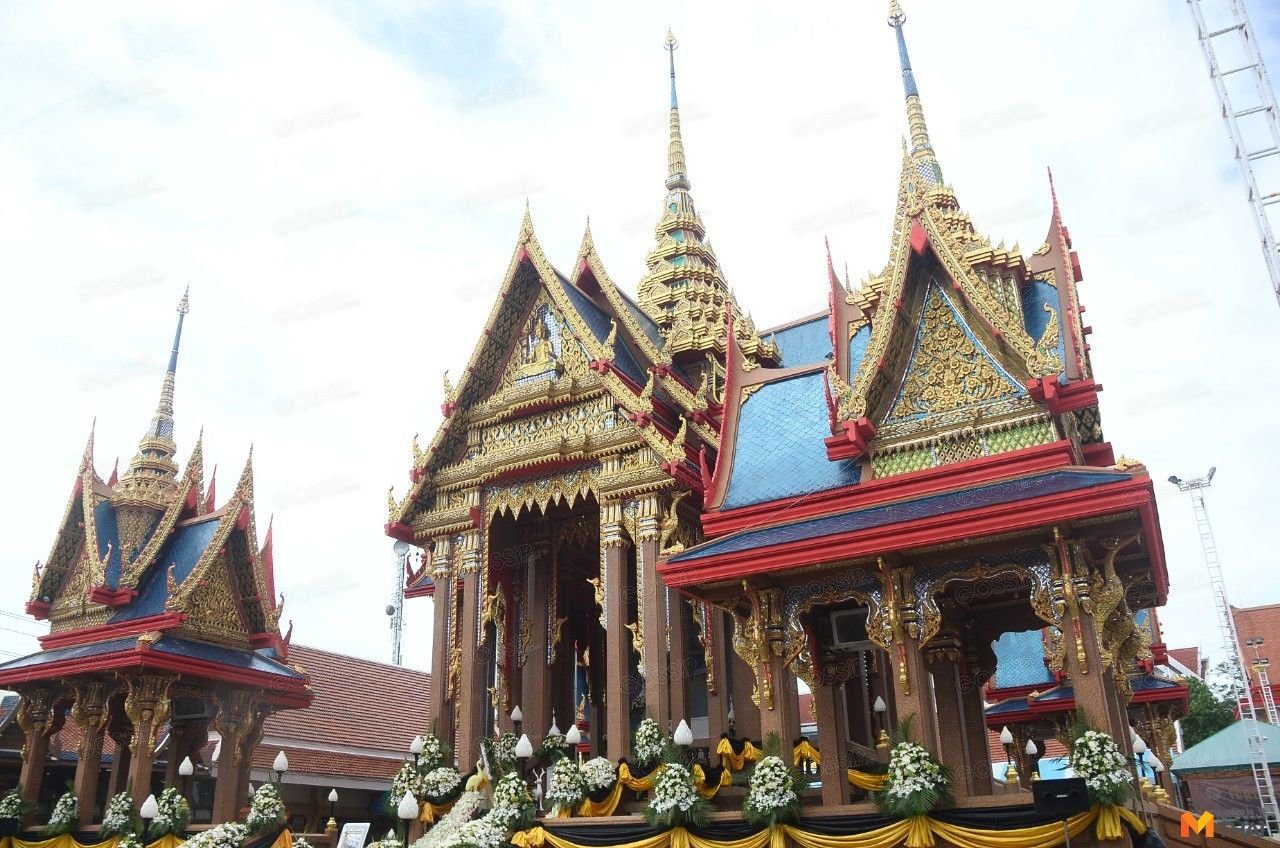 บรรยากาศงานฌาปนกิจ น้ำตาล เดอะสตาร์